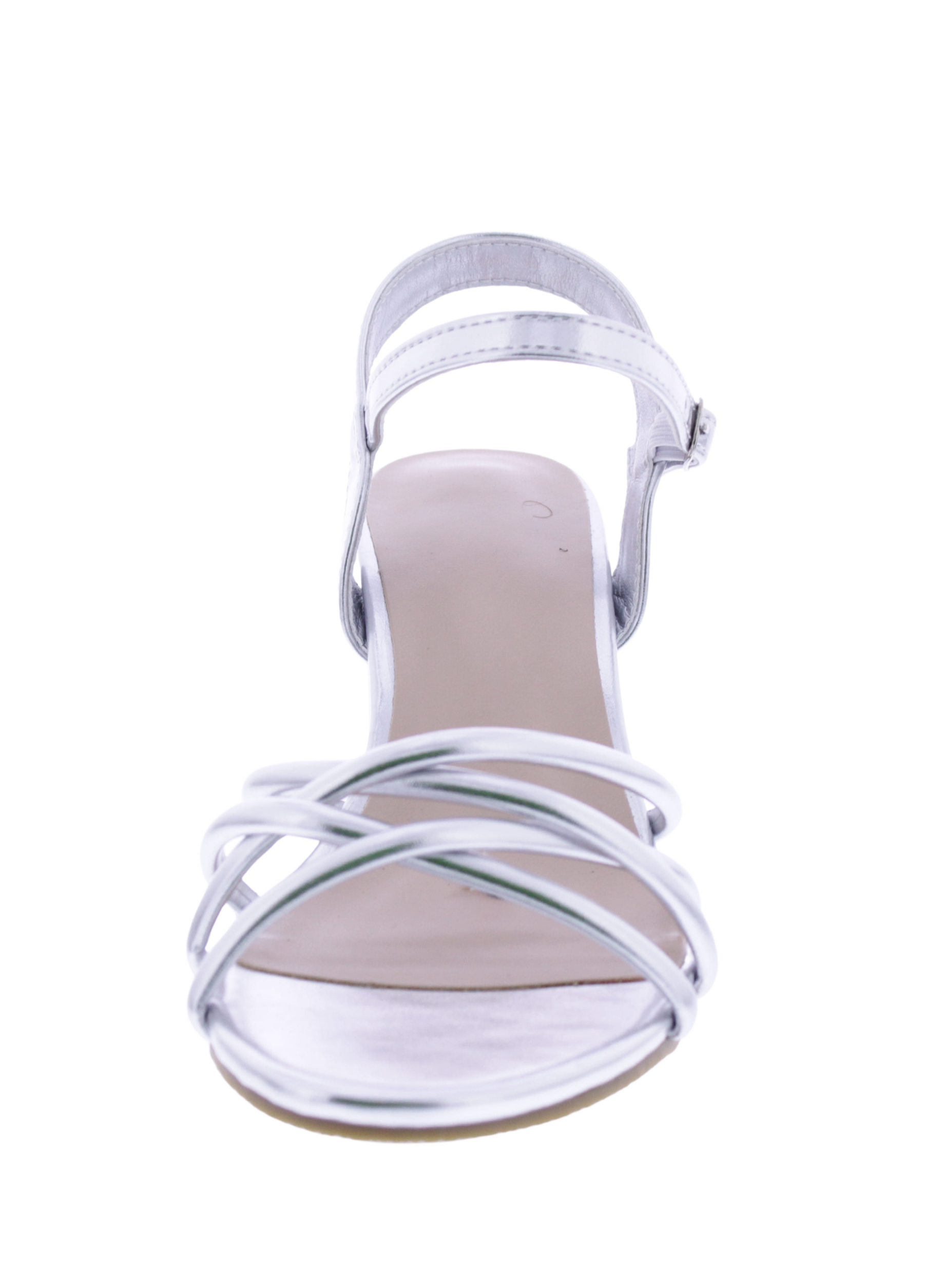 Women Crisscross Block Heel Sandal
