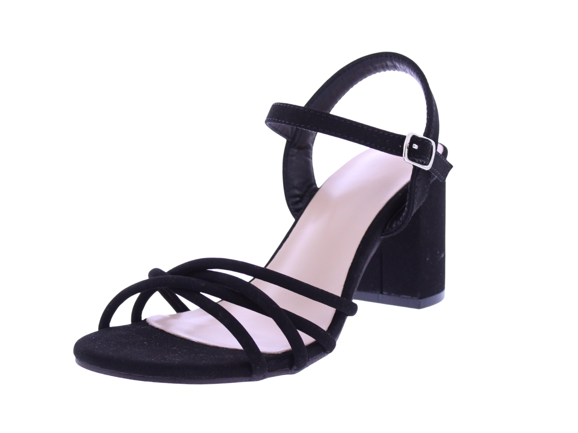 Women Crisscross Block Heel Sandal