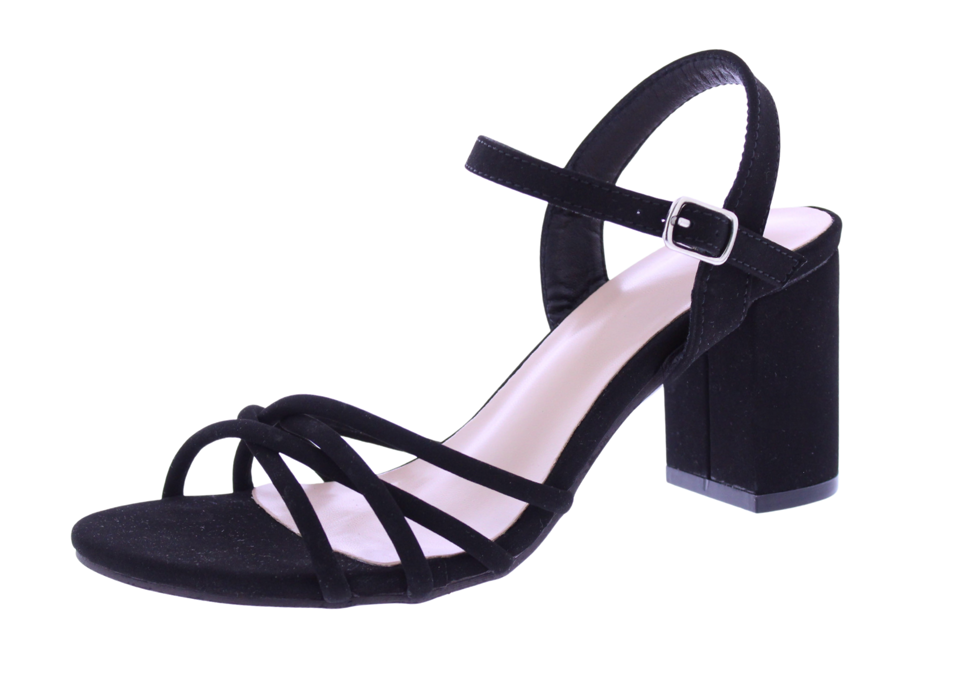 Women Crisscross Block Heel Sandal
