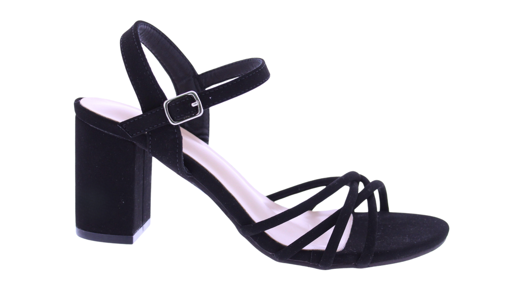 Women Crisscross Block Heel Sandal