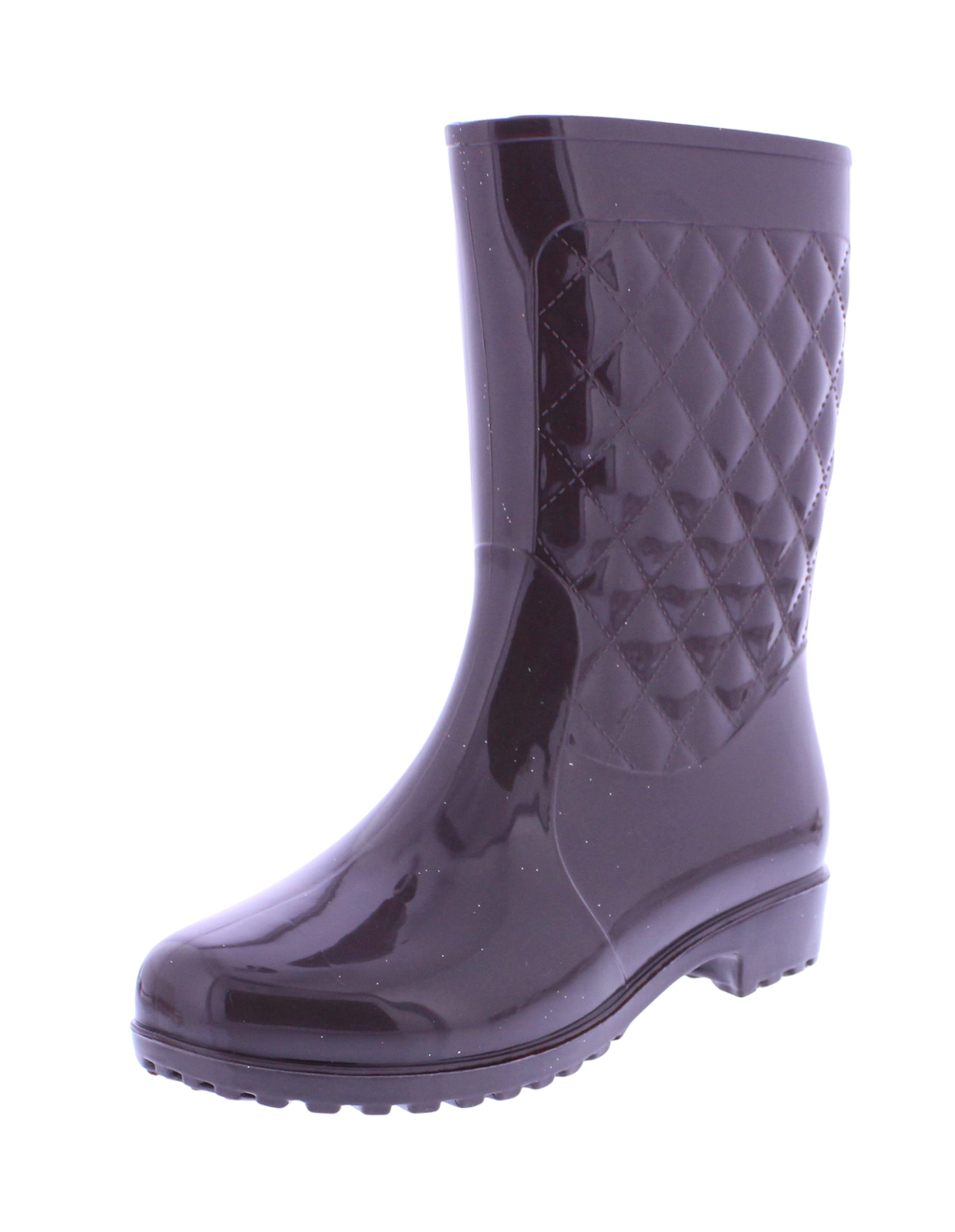 Botas de agua acolchadas para mujer