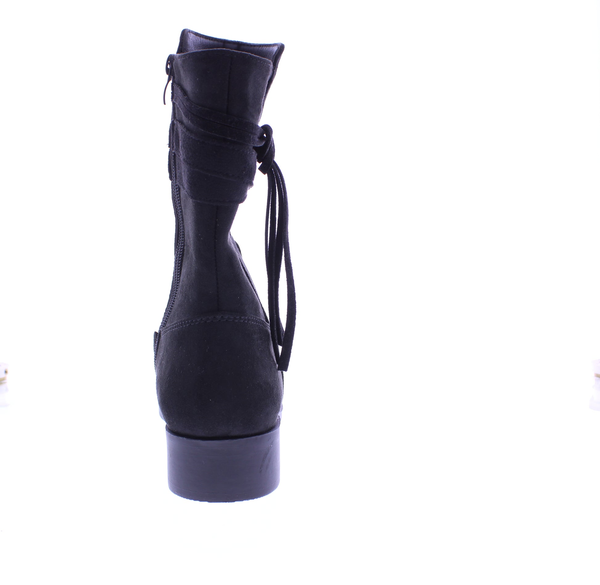 Women Microfiber Zip Up Boot