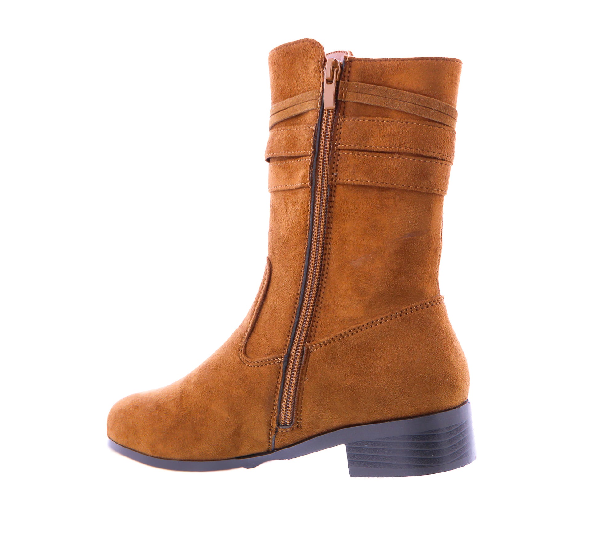 Women Microfiber Zip Up Boot