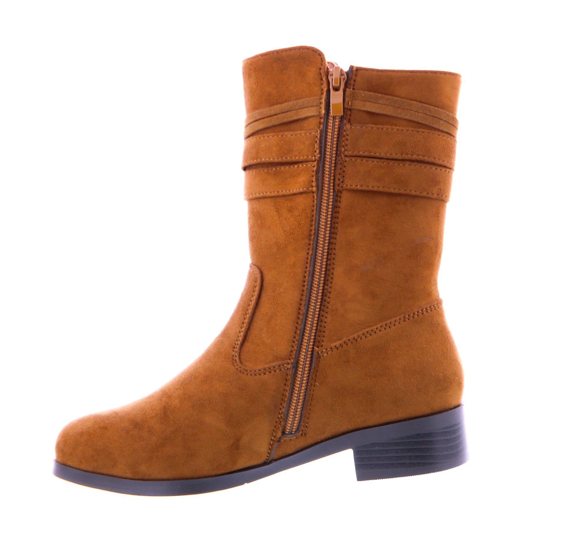 Women Microfiber Zip Up Boot