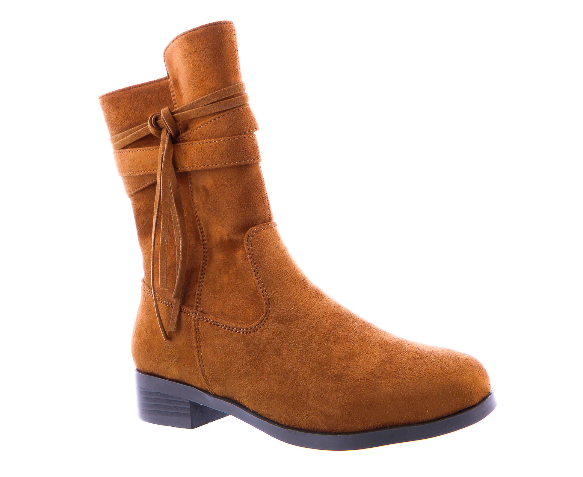 Women Microfiber Zip Up Boot