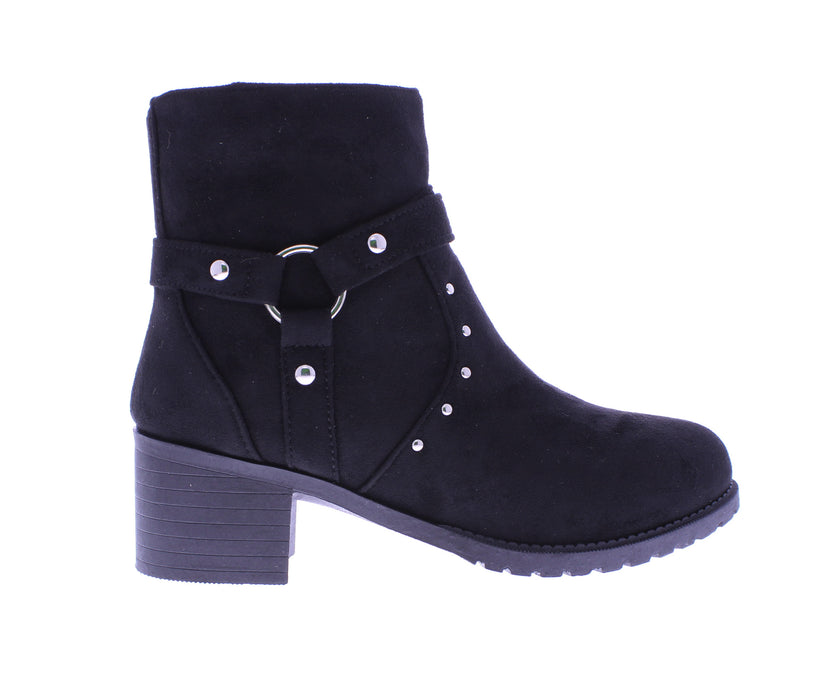 Women Microfiber Heel Boot