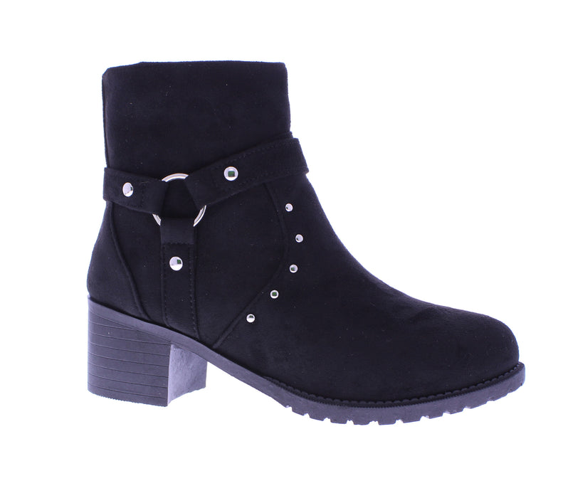 Women Microfiber Heel Boot