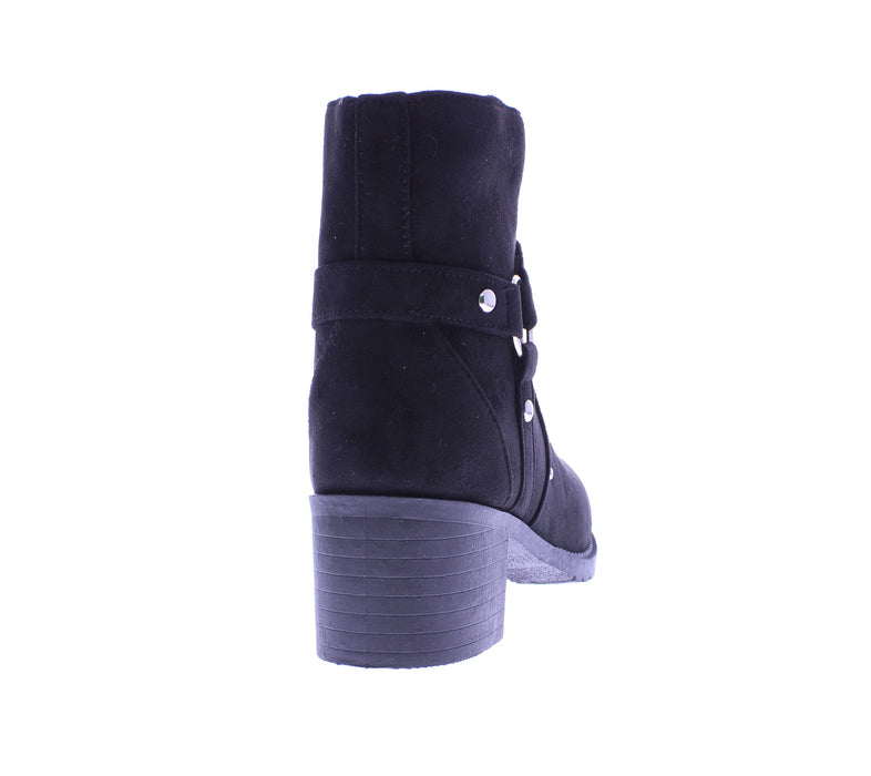 Women Microfiber Heel Boot