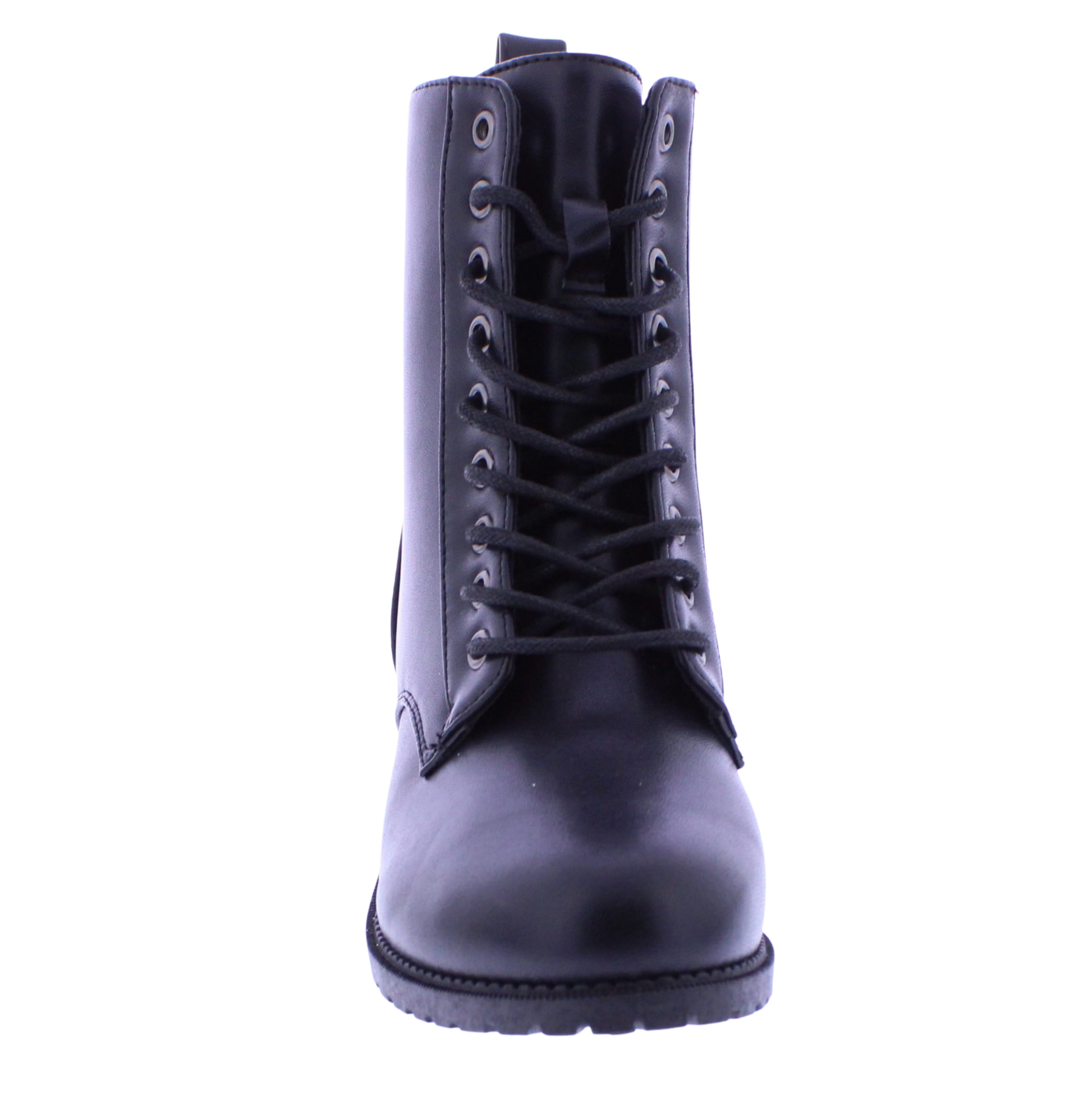 Women Combat Heel Boot