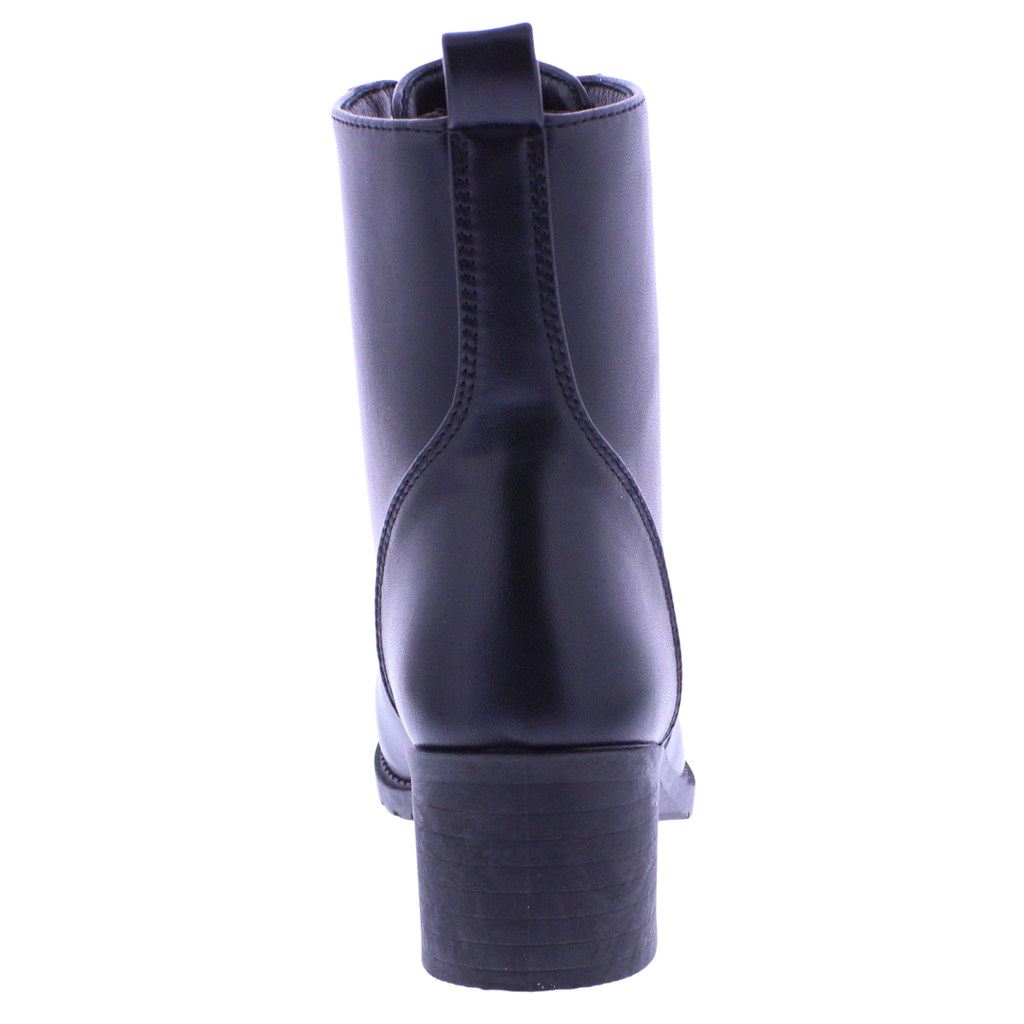 Women Combat Heel Boot