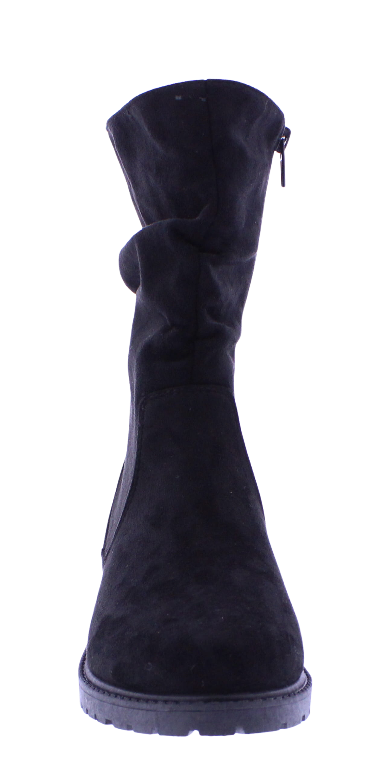 Women Microfiber Zip Up Boot