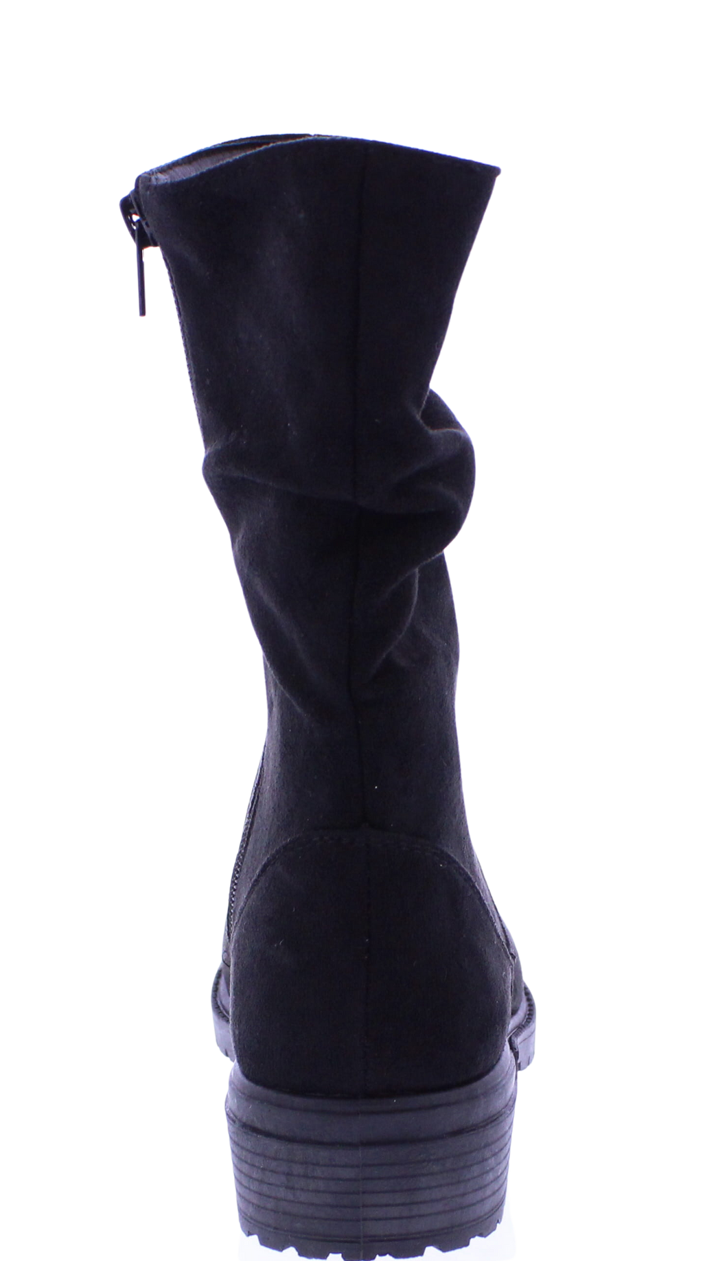 Women Microfiber Zip Up Boot