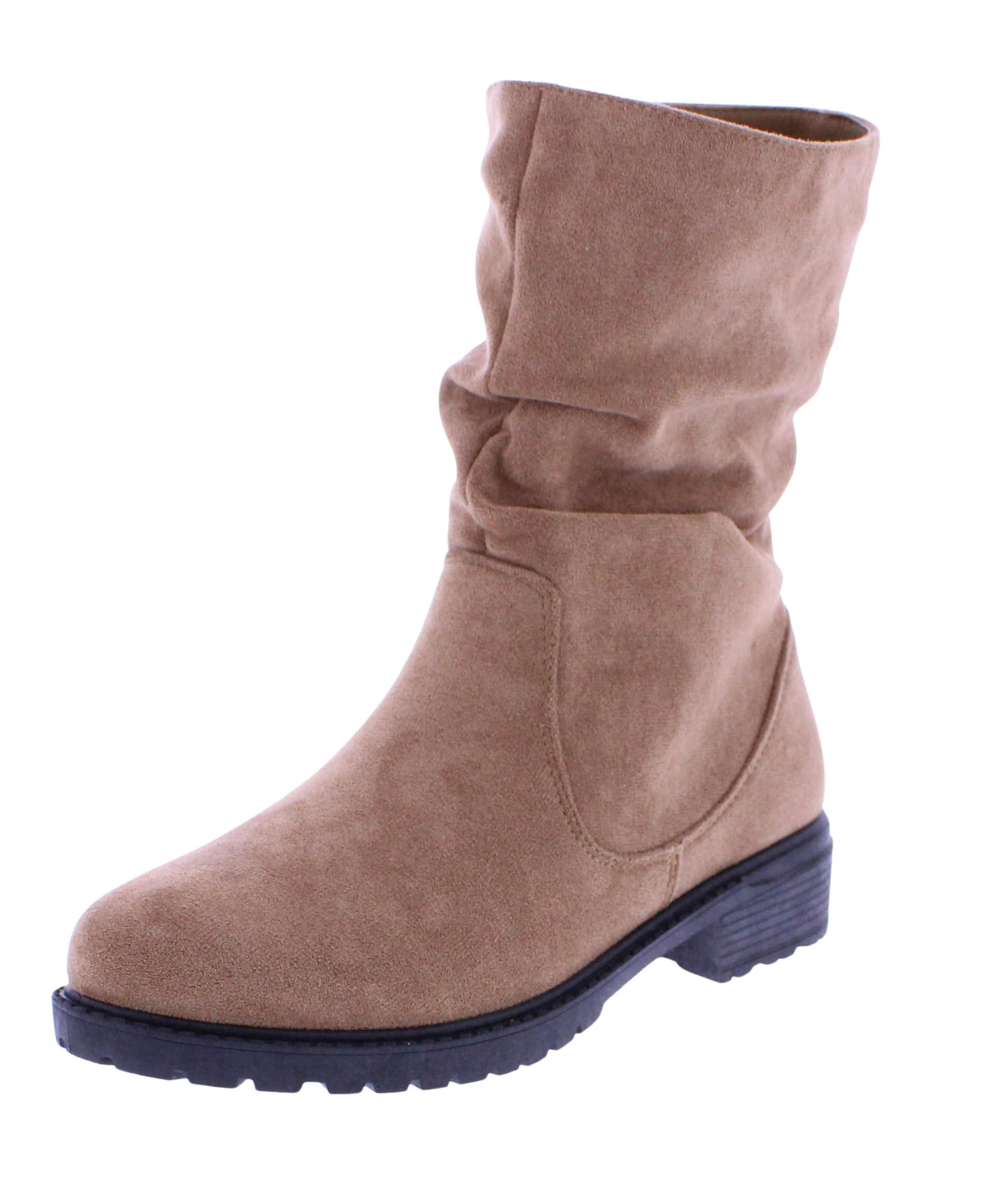 Women Microfiber Zip Up Boot
