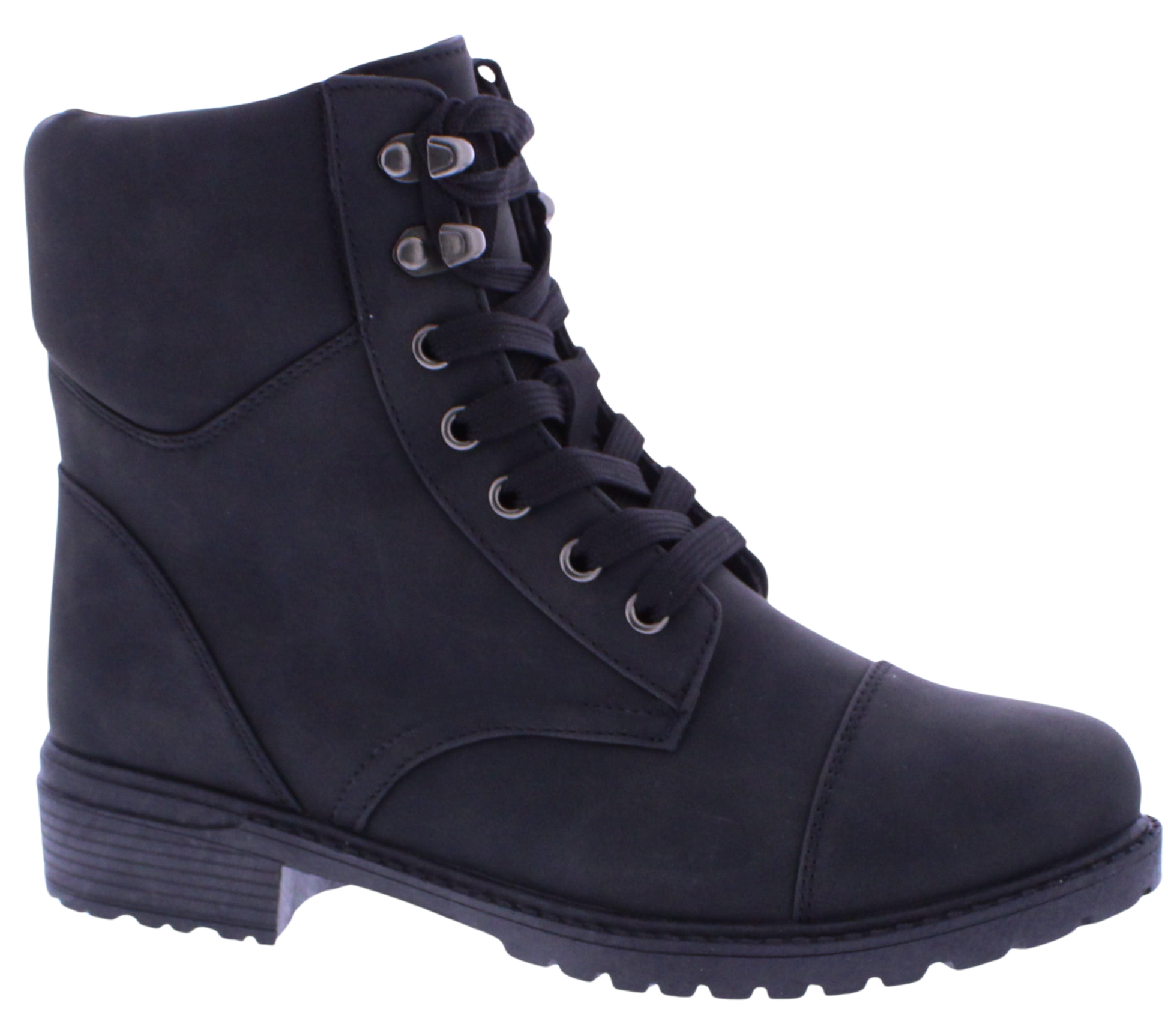 Women Lace Up Suede Boot