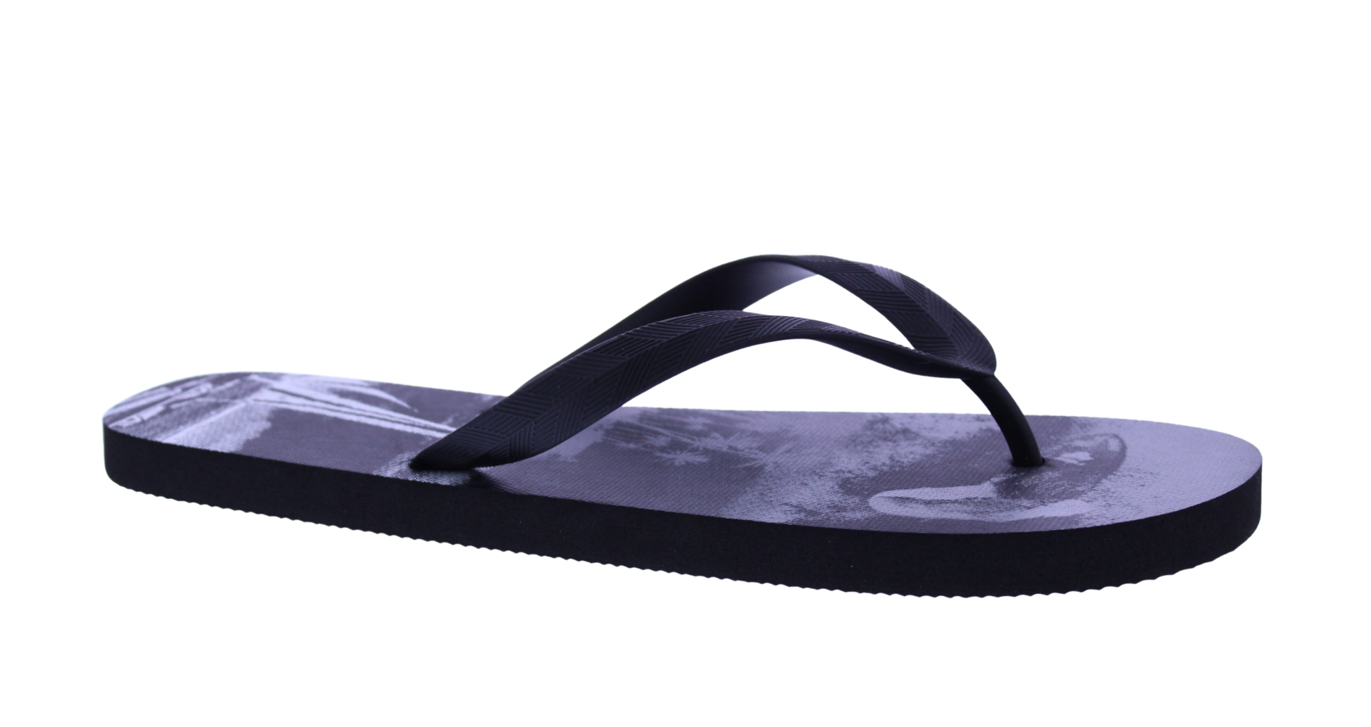 Men's Tropical Print EVA Flip-Flops