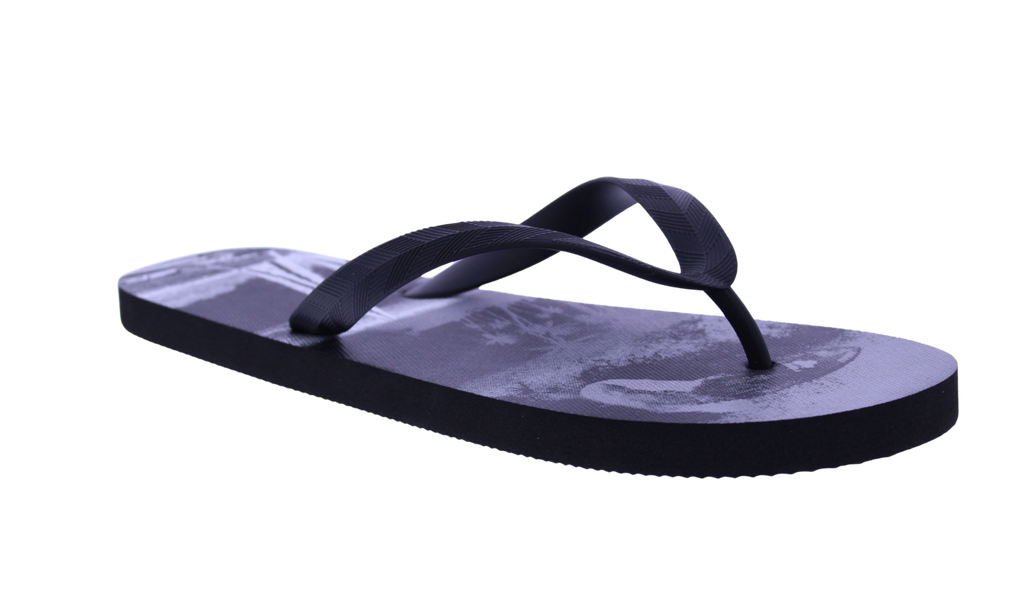 Men's Tropical Print EVA Flip-Flops