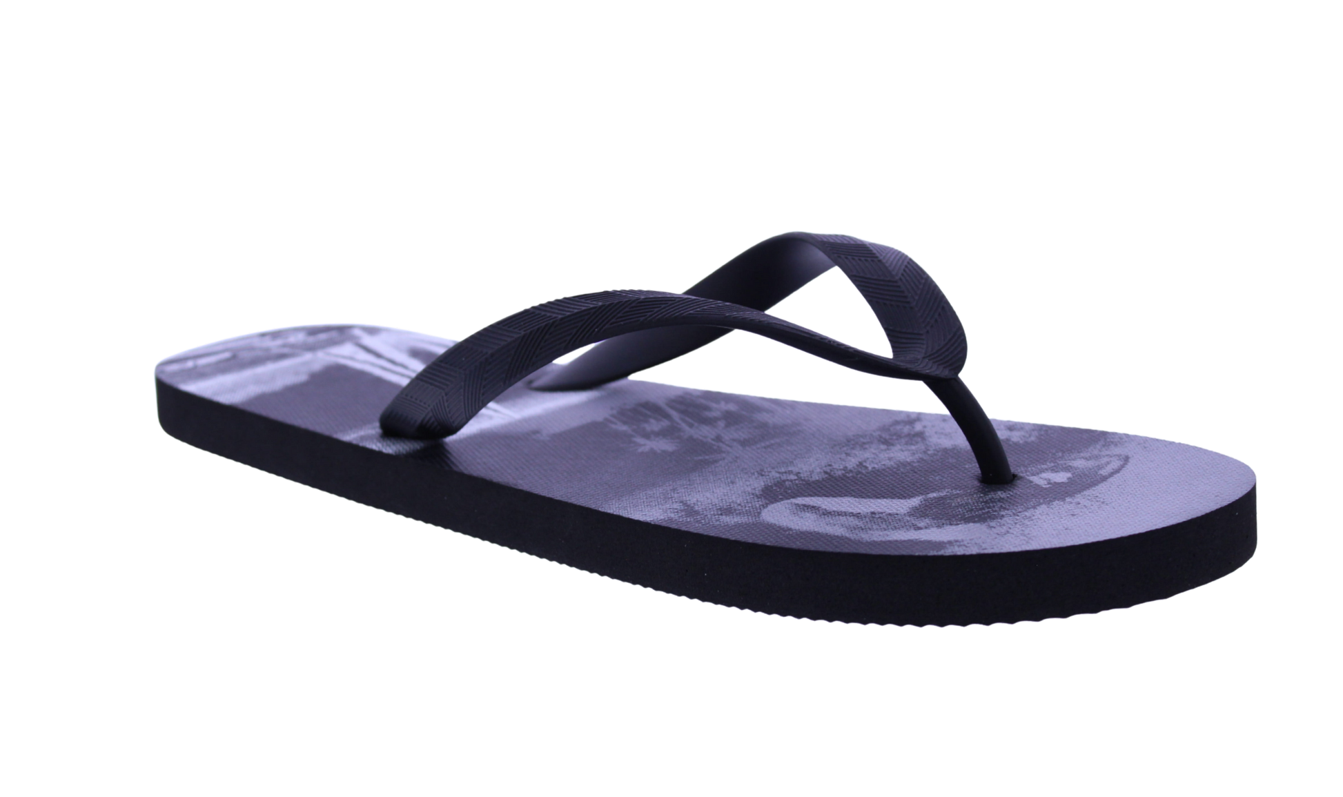 Men's Tropical Print EVA Flip-Flops