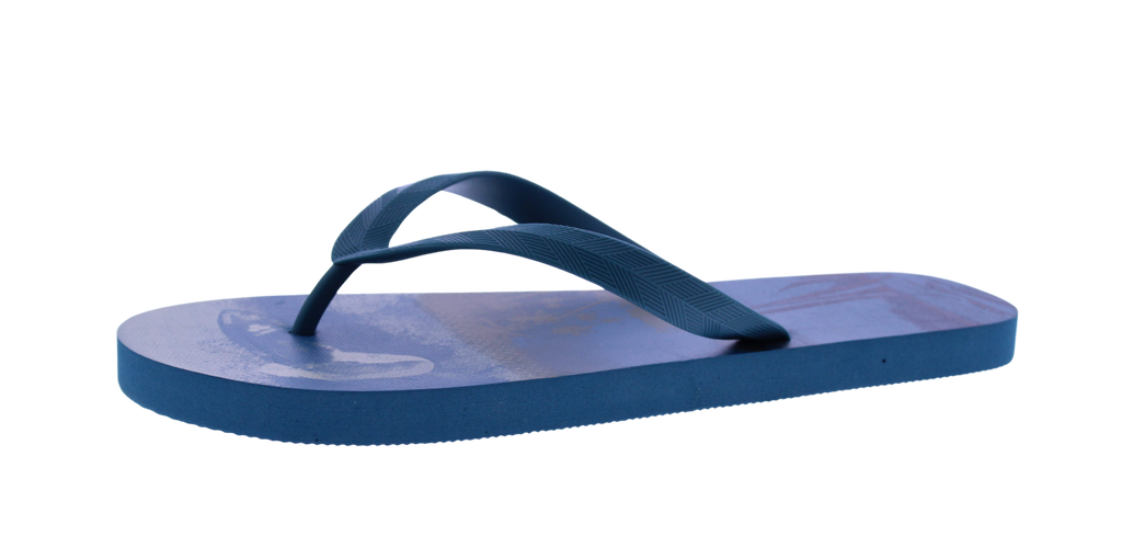 Men's Tropical Print EVA Flip-Flops
