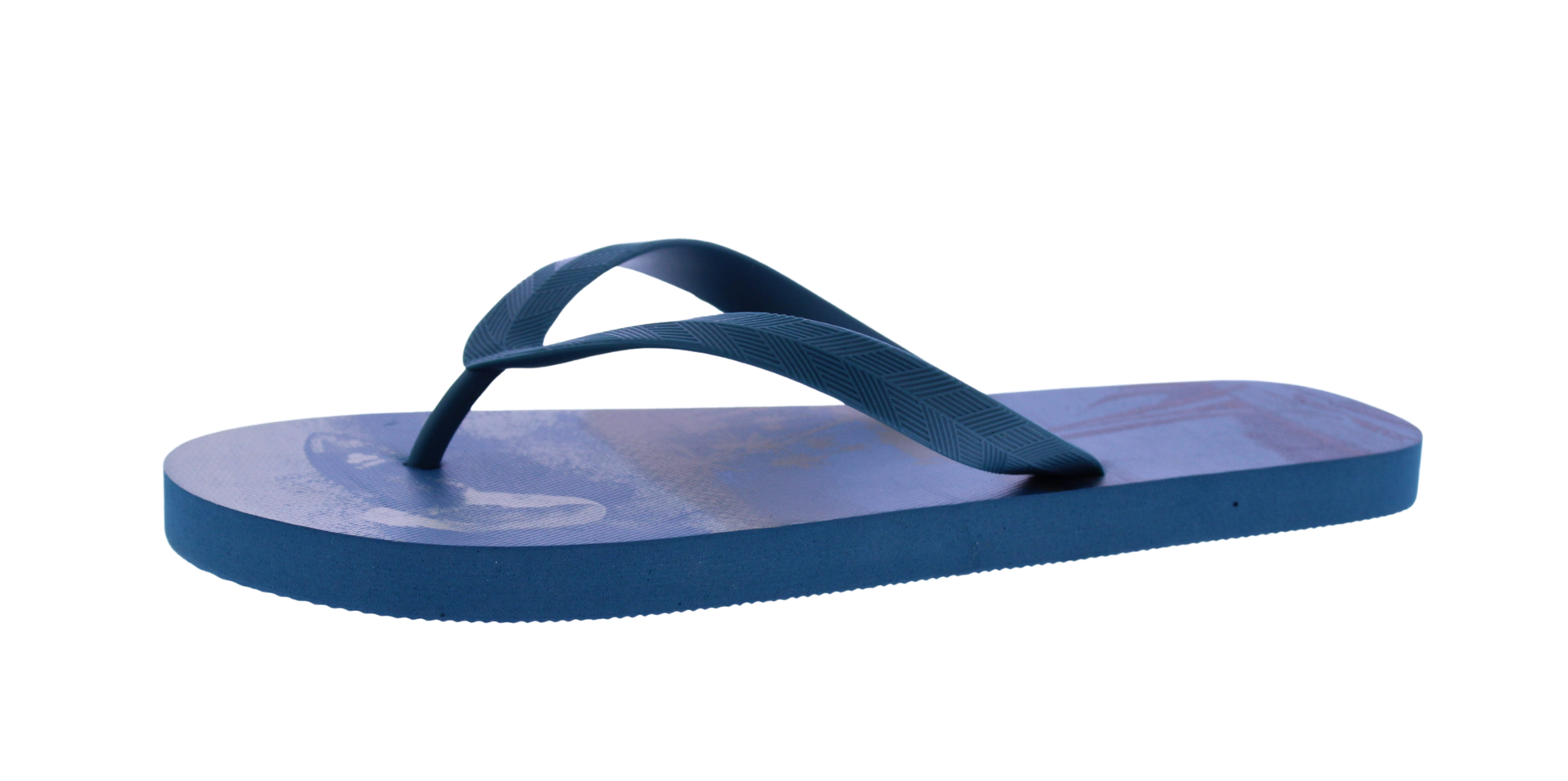 Men's Tropical Print EVA Flip-Flops