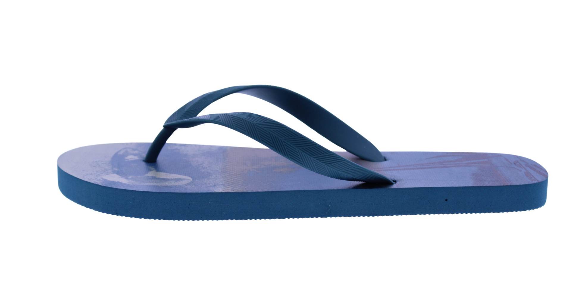 Men's Tropical Print EVA Flip-Flops