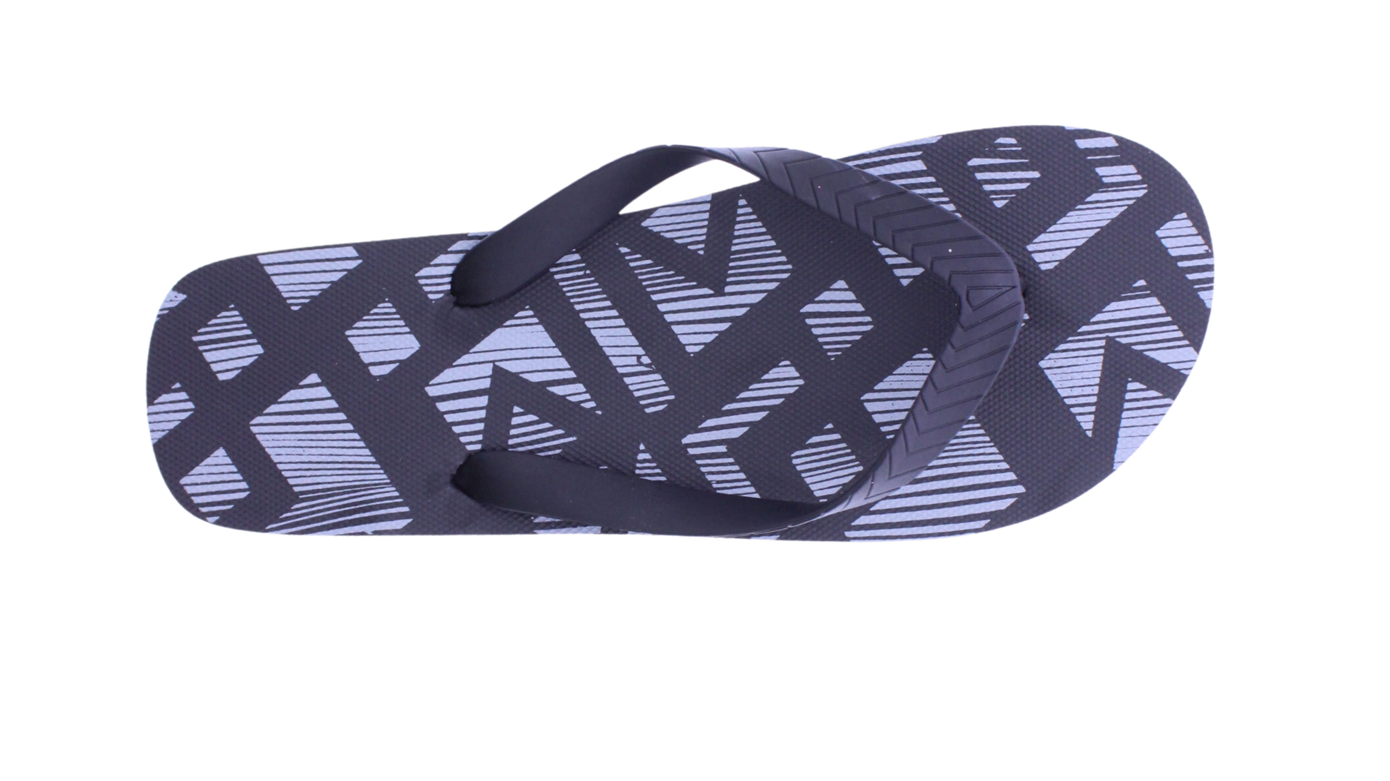 Men's Geometric Print Flip-Flops