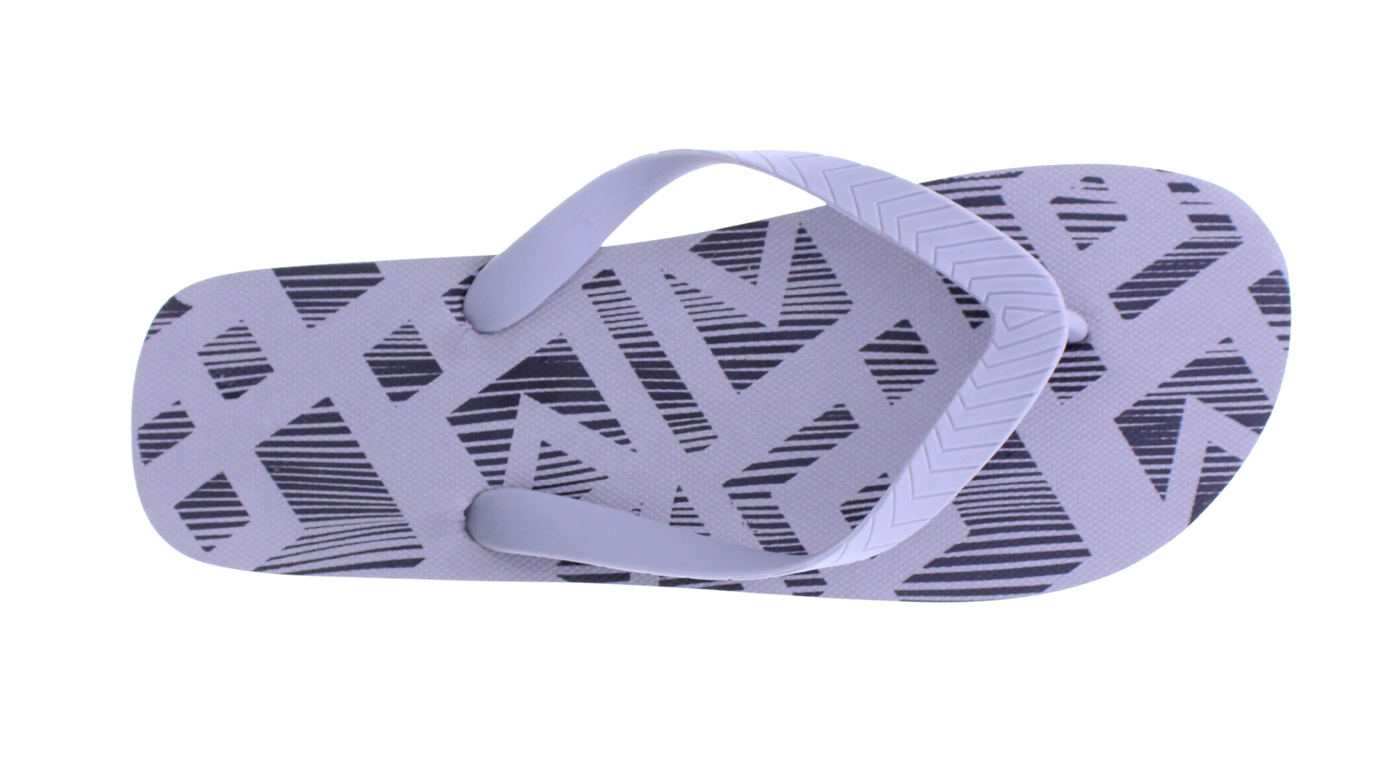 Men's Geometric Print Flip-Flops