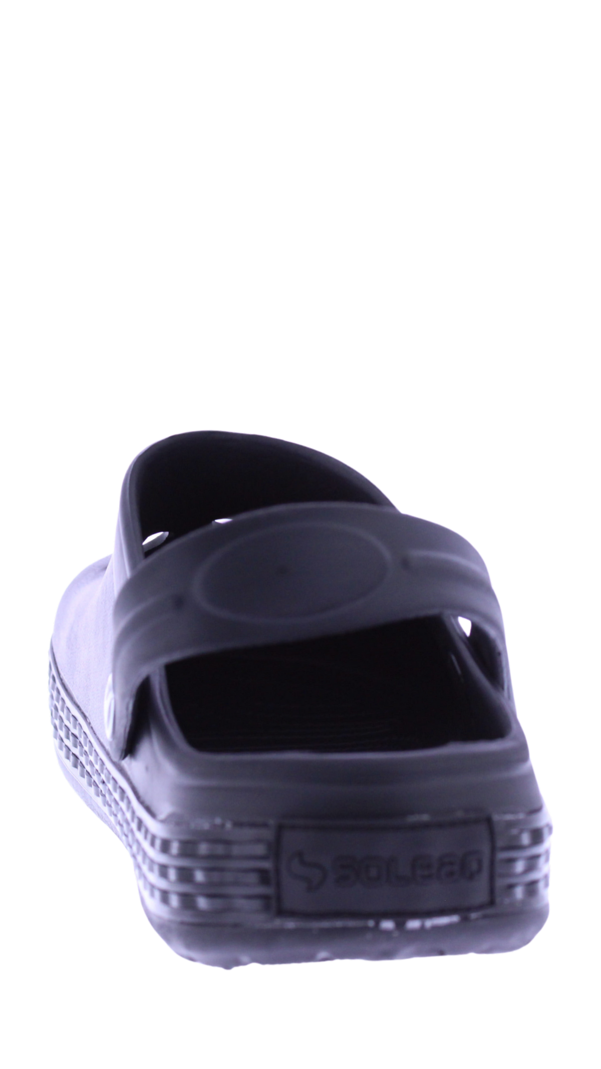 Men Two Color Linear Band Clog
