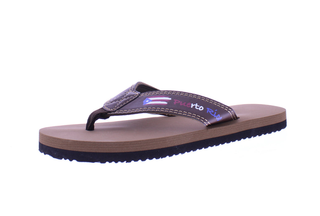 Chanclas Puerto Rico Hombre Piel Sintética