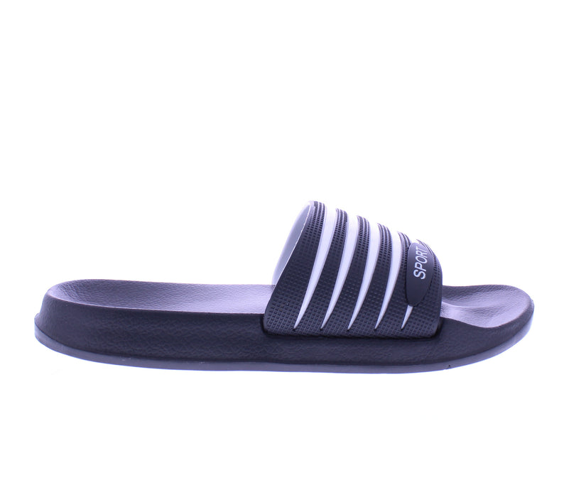 Men Stripe Slipper