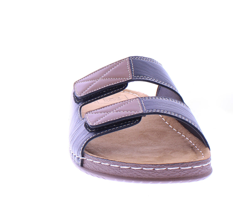 Men Double Velcro Slide