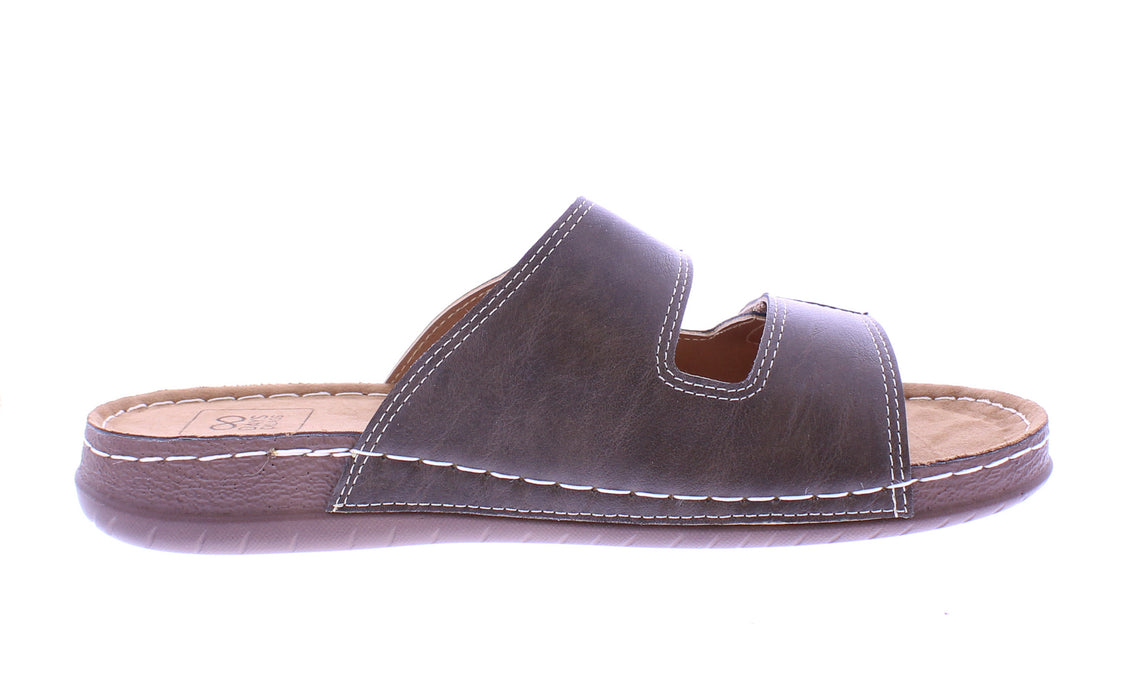 Men Double Velcro Slide