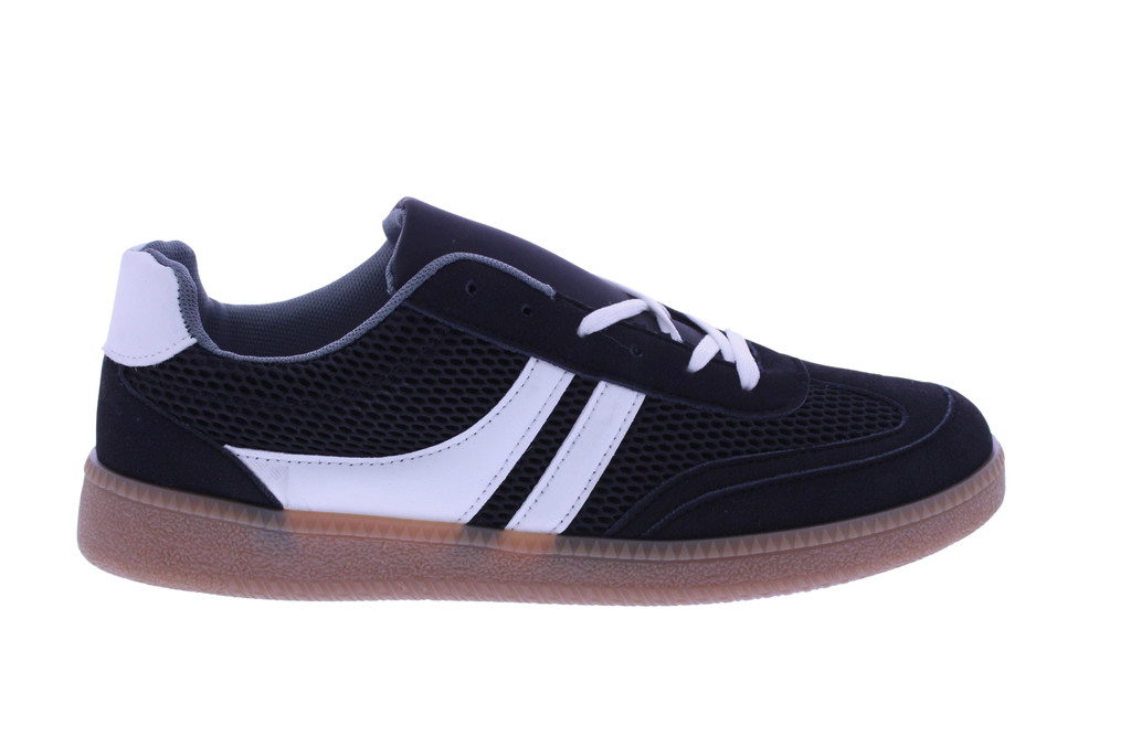 Mens Suede + Mesh Sneaker