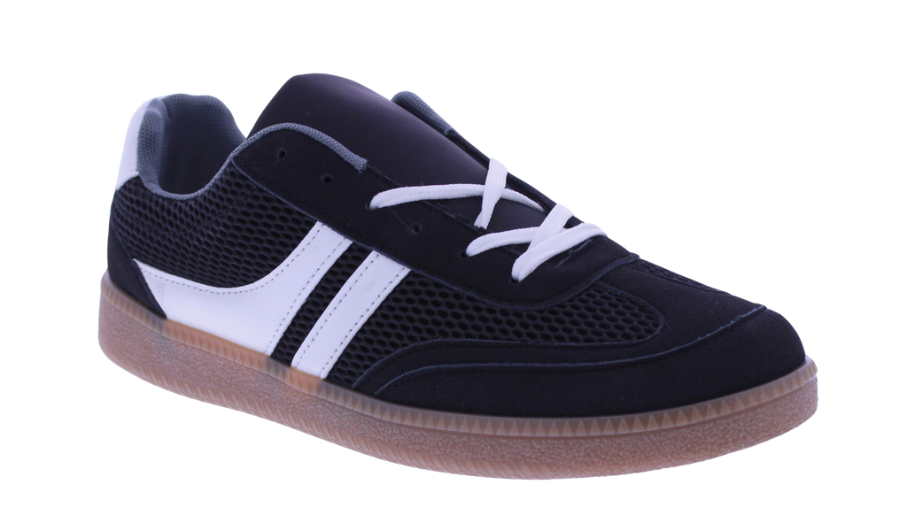 Mens Suede + Mesh Sneaker