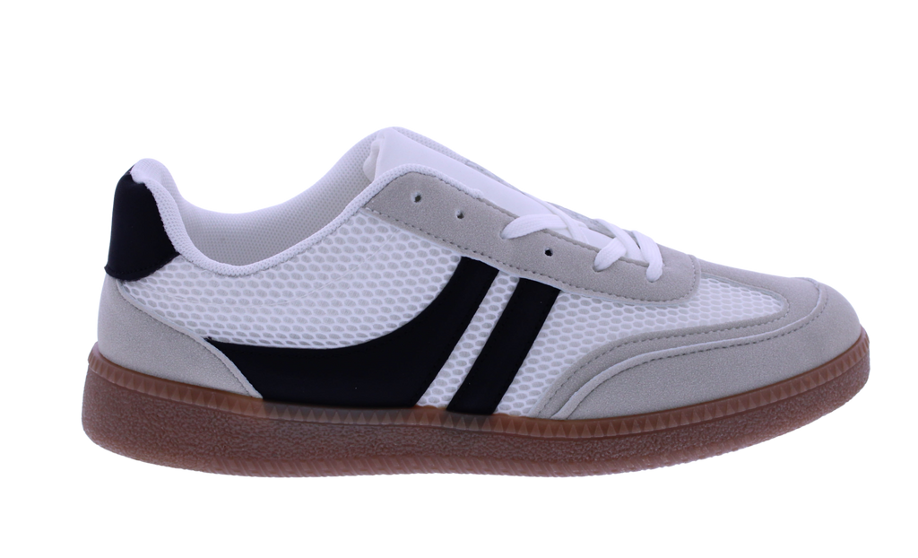 Mens Suede + Mesh Sneaker