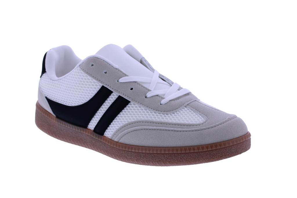 Mens Suede + Mesh Sneaker