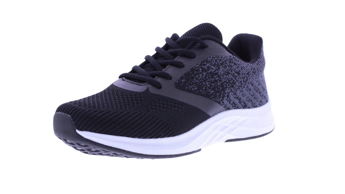 Men's Two-Tone Knit Athletic Sneaker