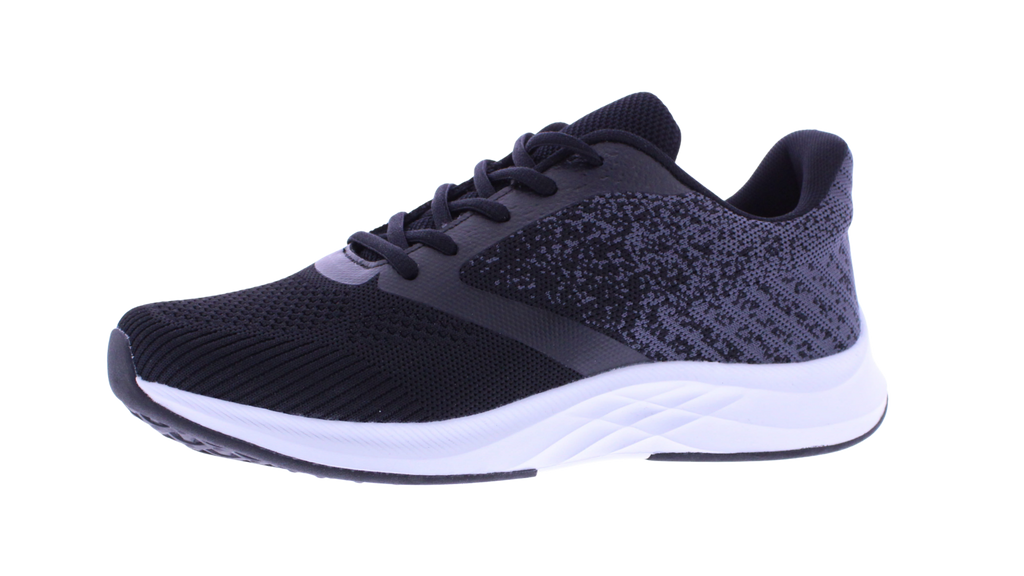 Men's Two-Tone Knit Athletic Sneaker