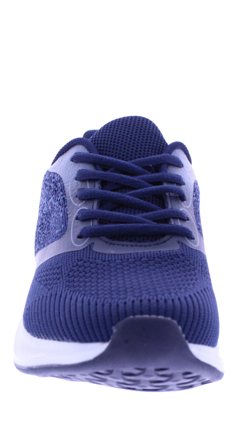 Men's Two-Tone Knit Athletic Sneaker