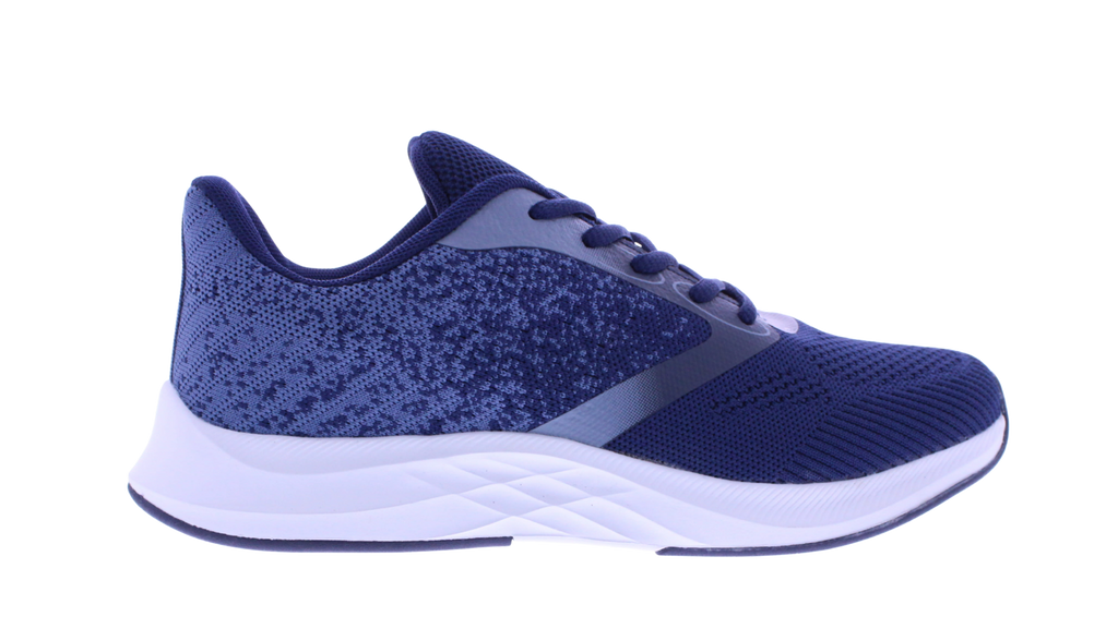 Men's Two-Tone Knit Athletic Sneaker
