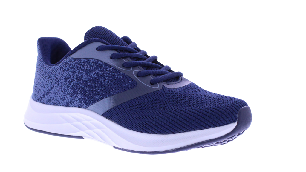 Men's Two-Tone Knit Athletic Sneaker