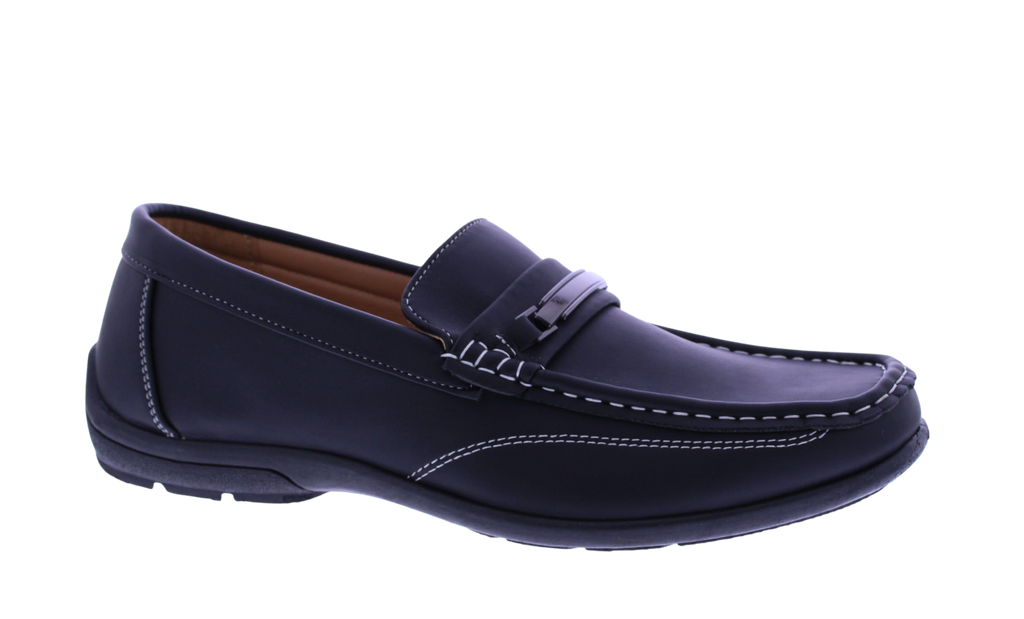 Mocasín de piel sintética para hombre