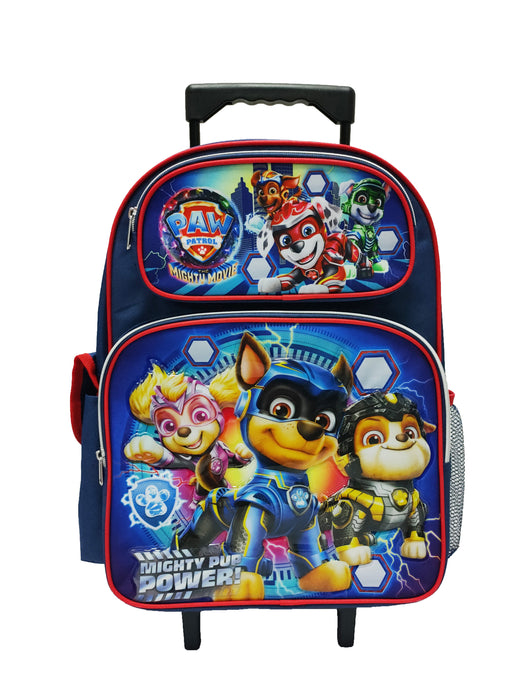 17” Paw Patrol: The Mighty Movie Backpack with Wheels