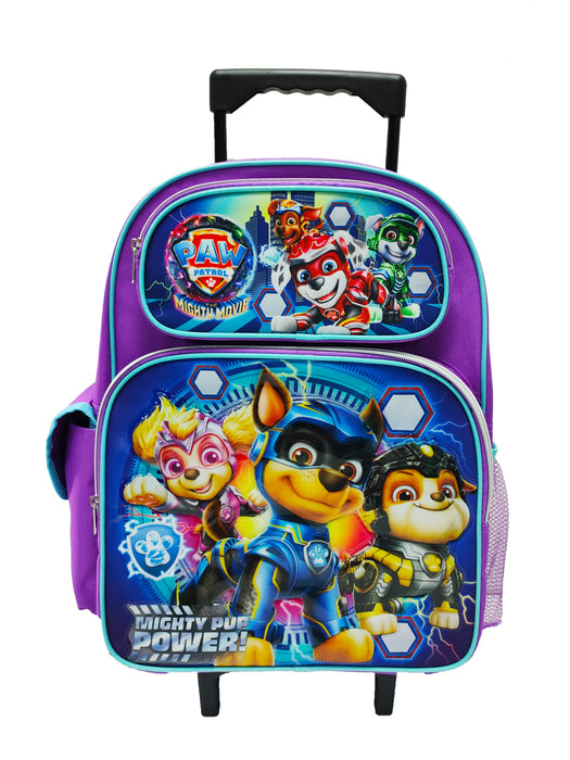 17” Paw Patrol: The Mighty Movie Backpack with Wheels