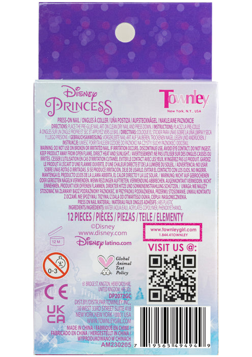 Disney Princess Nails (paquete de 12)