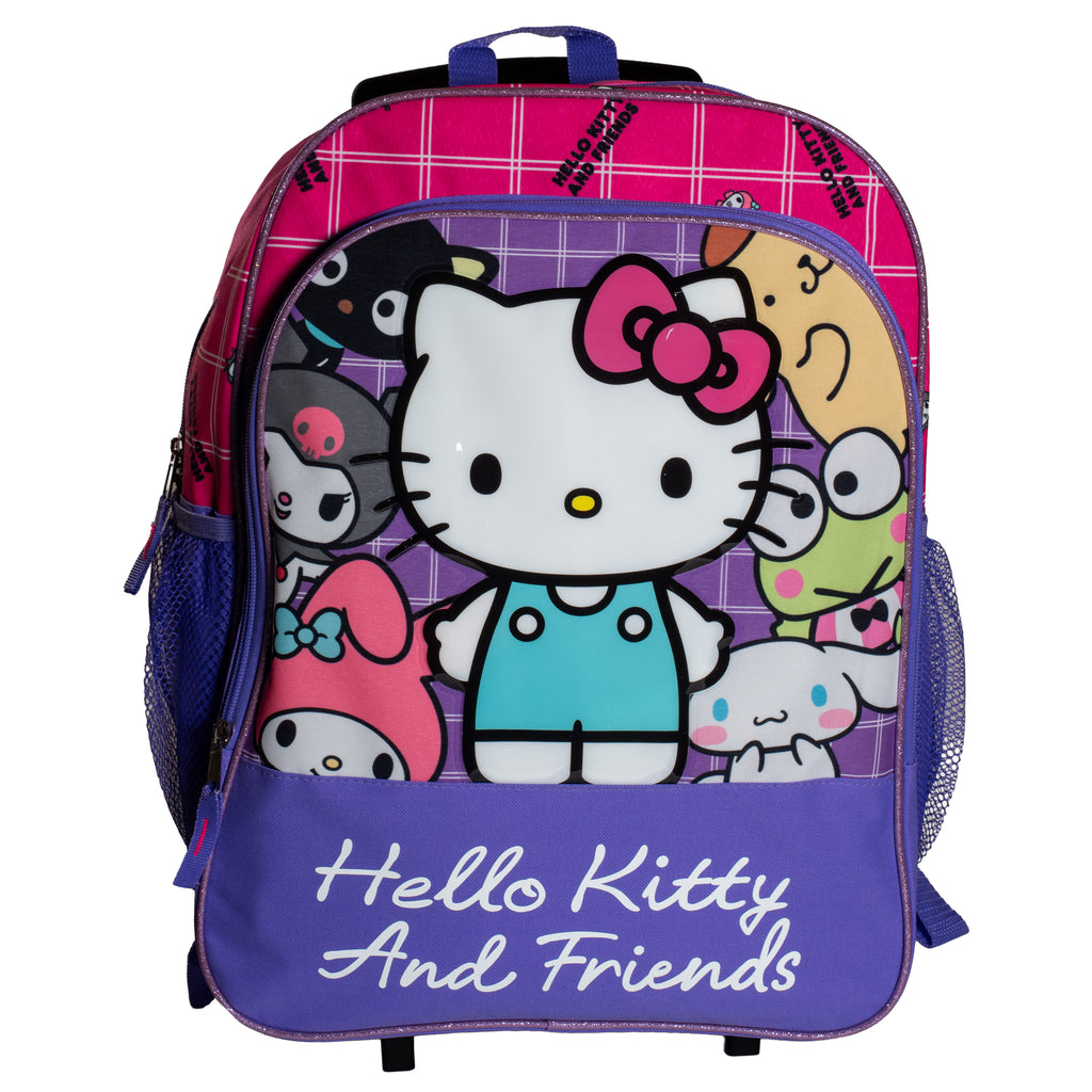 backpack with wheels hello kitty 17” Hello Kitty Backpack with Wheels – Humberto Vidal