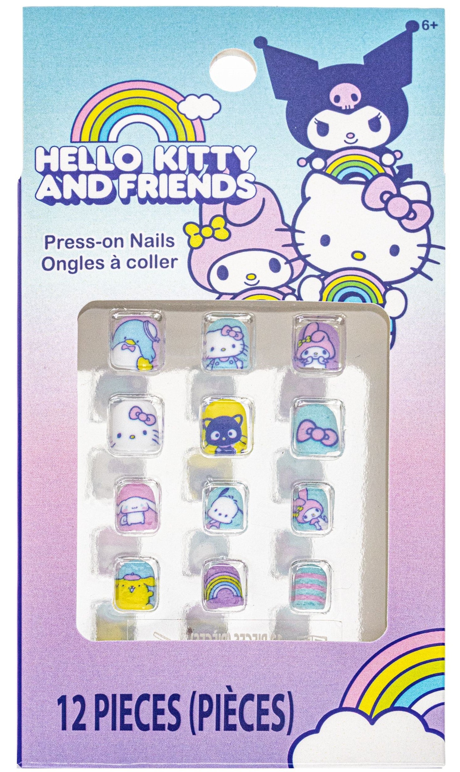 Hello Kitty Nails