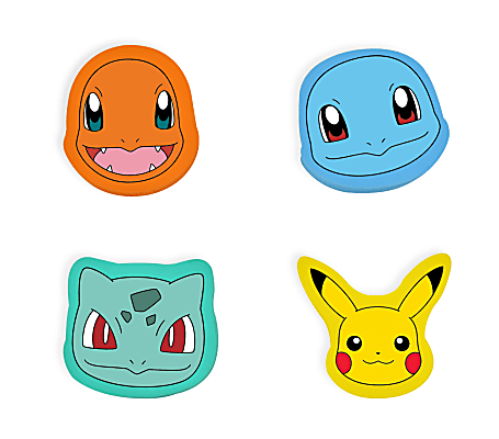 Pokemon Eraser Set