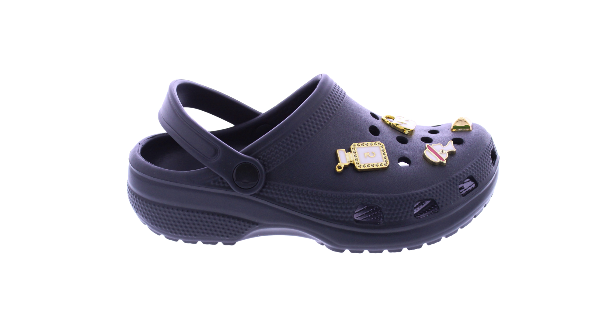 Kids Clog with Metal Charms