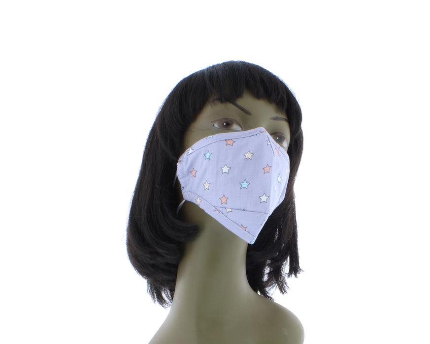 Mask with Star Print