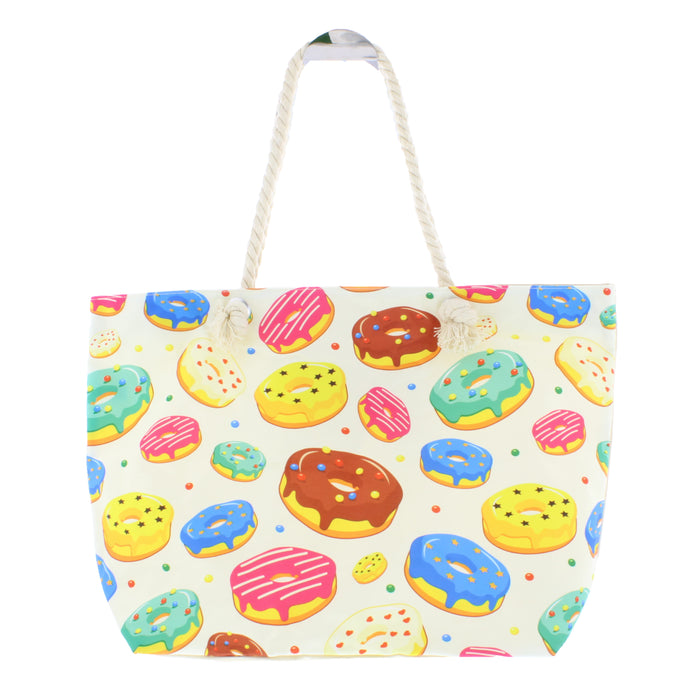 Beach Tote with Print